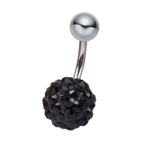 Fako Bijoux® - Navelpiercing - Disco Dots - Zwart, Sieraden, Tassen en Uiterlijk, Piercings, Verzenden