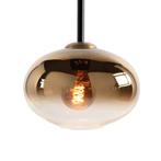 High Light | Glazen lampenkap | Semi Gold | Ø26 cm, Huis en Inrichting, Lampen | Lampenkappen, Overige kleuren, Rond, Nieuw, Ophalen of Verzenden