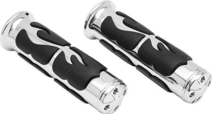 Kuryakyn ISO Flame Grips Metric Universal 1inch Chrome -, Auto-onderdelen, Interieur en Bekleding, Ophalen of Verzenden