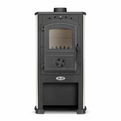Houtkachel 10kW met Kookplaat - Retourdeal - 63% Korting!, Huis en Inrichting, Kachels, Houtkachel, Hout, Nieuw, Vrijstaand, Ophalen of Verzenden