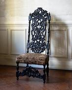 Stoel - Eik - zeer rijkelijk gebeeldhouwd met complexe