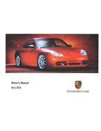 2000 PORSCHE 911 GT3 INSTRUCTIEBOEKJE ENGELS