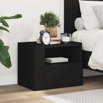 vidaXL Nachtkastjes 2 st wandgemonteerd 45x30x35 cm wit, Verzenden, Nieuw, Hout