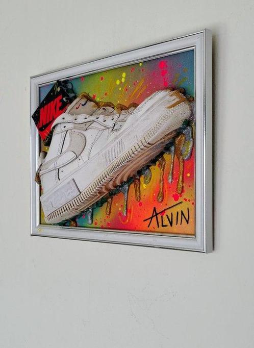 Alvin Silvrants (1979) - Air Force Nike, Antiek en Kunst, Kunst | Schilderijen | Modern
