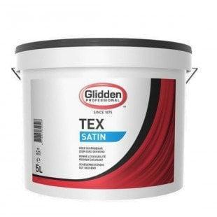 Glidden Professional TEX Satin - RAL 7021 - 5 liter, Doe-het-zelf en Verbouw, Verf, Beits en Lak, Verf, Overige kleuren, Nieuw