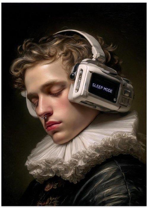 Dikhotomy - Cyber Serenity - No Reserve - Unique Edition, Antiek en Kunst, Kunst | Designobjecten