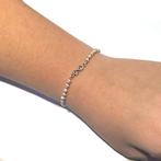 Zilvern infinity zoetwaterparel armbandje, Sieraden, Tassen en Uiterlijk, Armbanden, Verzenden, Nieuw, Zilver