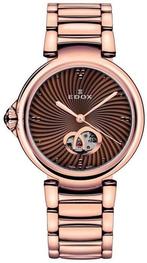 Edox 85025-37RM-BRIR LaPassion Open Heart Automatic - Dames, Nieuw