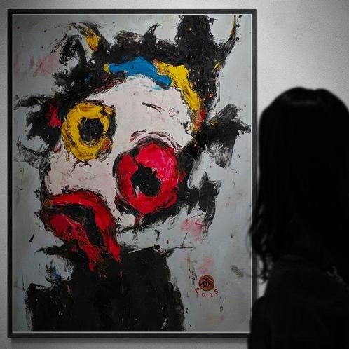 Arvydas Gaiciunas (Retne) - Kru N-7 – Contemporary Character, Antiek en Kunst, Kunst | Schilderijen | Modern