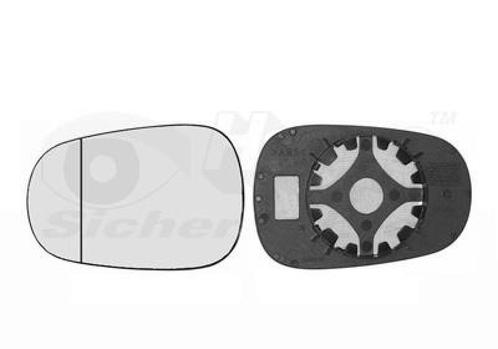 SPIEGELGLAS MET PAD VOOR RENAULT CLIO 1998-2001 7701040426, Auto-onderdelen, Spiegels, Nieuw, Ophalen of Verzenden