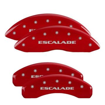 MGP 4 Caliper Covers Engraved Front & Rear Escalade Red beschikbaar voor biedingen