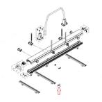 Thule VeloSlide Cap Mounting Rail 6 stuks, Nieuw