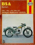 BSA Bantam Owners Workshop Manual, Nieuw, Verzenden
