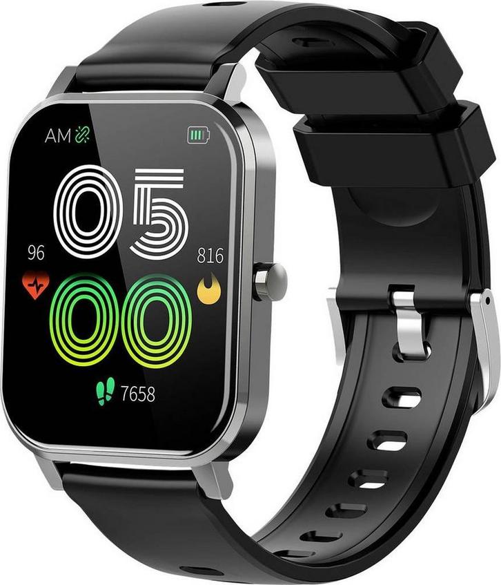 Denver Smartwatch – Extra Grote 1.7” Display, Sieraden, Tassen en Uiterlijk, Smartwatches, Nieuw, Verzenden