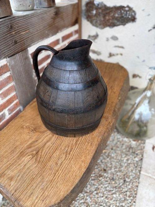 Karaf - Eik - Bourgogne wijnfles, Antiek en Kunst, Antiek | Keukenbenodigdheden