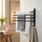 Badkamerrek 4 Armen | Compact | OP=OP, Huis en Inrichting, Ophalen of Verzenden, Nieuw, Overige kleuren, Handdoekenrek