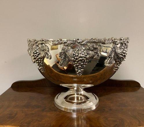 Champagne koeler - Verzilverd, Antiek en Kunst, Curiosa en Brocante