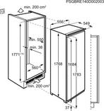 AEG LongFresh Koelkast inbouw 178 cm SFE818E9ZC, Ophalen of Verzenden, Nieuw