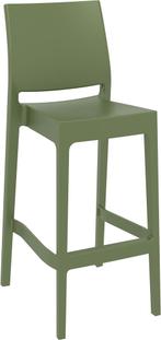 Barkruk Buiten - 75 cm - Maya - Olijf Groen - Siesta, Verzenden, Nieuw