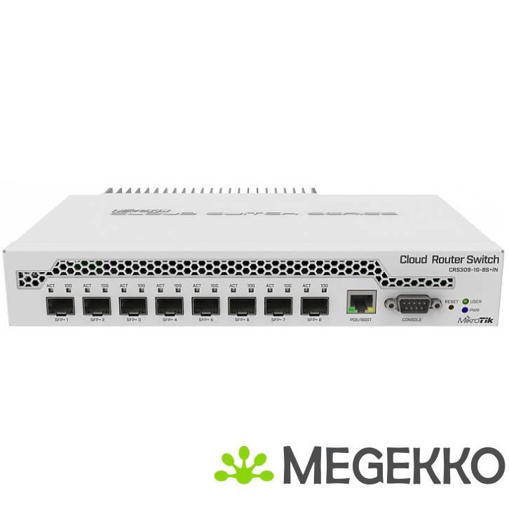 Mikrotik CRS309-1G-8S+ Managed Gigabit Ethernet, Computers en Software, Netwerk switches, Nieuw, Verzenden