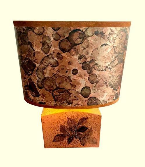 Lamp - Gesigneerde lamp met zijn originele kap - Keramiek, Antiek en Kunst, Kunst | Designobjecten