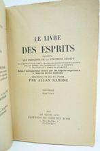 Allan Kardec - Le livre des esprits contenant les principes, Antiek en Kunst, Antiek | Boeken en Bijbels