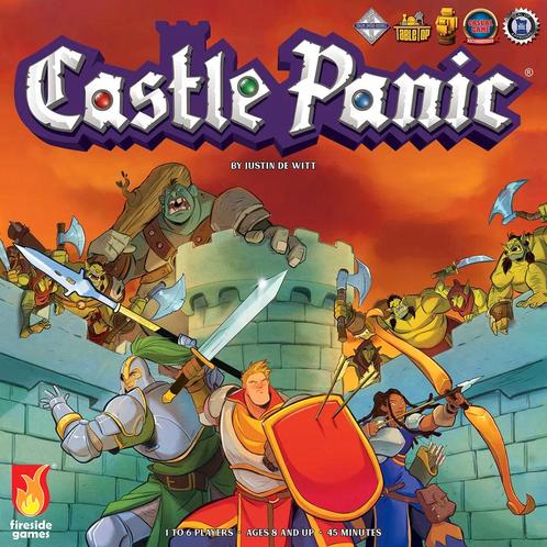 Castle Panic (Second Edition), Hobby en Vrije tijd, Gezelschapsspellen | Bordspellen, Nieuw, Ophalen of Verzenden
