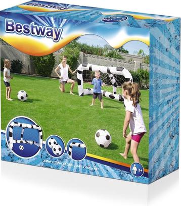 Opblaasbaar Voetbaldoel | Bestway - Buitenspeelgoed beschikbaar voor biedingen