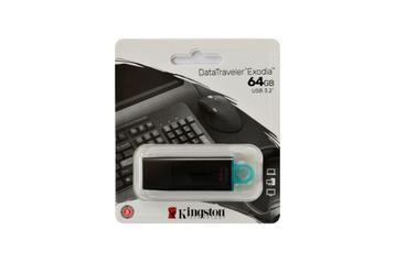Kingston DataTraveler Exodia 64GB USB 3.2 beschikbaar voor biedingen
