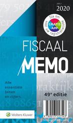 Fiscaal Memo juli 2020 9789013157543, Boeken, Verzenden, Zo goed als nieuw