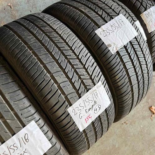 2 x Goodyear Eagle 235-55-17 4 Seizoenbanden 6,5mm, Auto-onderdelen, Banden en Velgen, 17 inch, All Season, 235 mm, Personenwagen