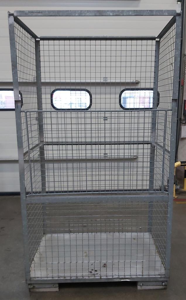 Gitterboxen 1200x800x2180mm vaste constructie stapelbaar 1, Zakelijke goederen, Machines en Bouw | Heftrucks en Intern transport