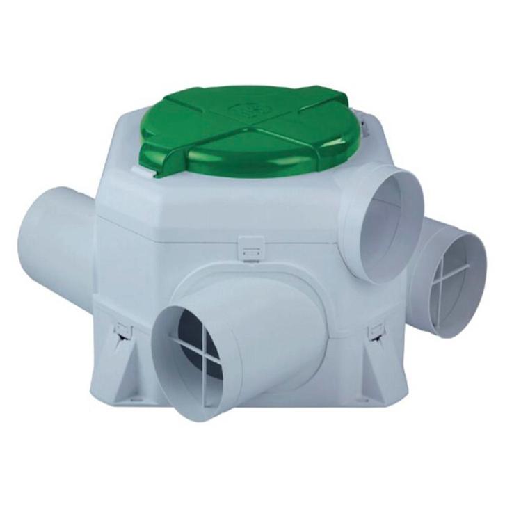 S&P OZEO-E ECOWATT 2 RF woonhuisventilator + euro stekker en, Doe-het-zelf en Verbouw, Ventilatie en Afzuiging, Ophalen of Verzenden