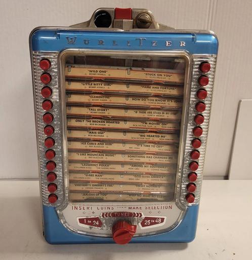 Wurlitzer 4851 Wallbox - Origineel, Verzamelen, Automaten | Jukeboxen, Ophalen