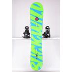 142 145 snowboard RIDE BUCK WILD, BLUE/green, WOODCORE, slim, Verzenden, Gebruikt, Board