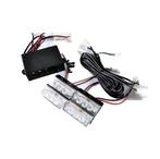 ORANJE 4 X 3 LED Flash zwaailicht 12V - flitser, Ophalen of Verzenden, Nieuw