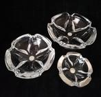 Cristal DArques - Asbak (3) - Lude - Kristal, Argento 925, Antiek en Kunst