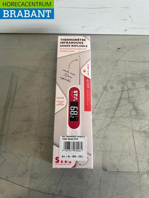 Duo Thermometer Infrarood & Sonde Horeca, Zakelijke goederen, Horeca | Keukenapparatuur, Nieuw in verpakking, Ophalen of Verzenden