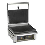 Contactgrill Panini (gegroefd/gegroefd) 3kW | Voorzien van, Verzenden, Nieuw in verpakking
