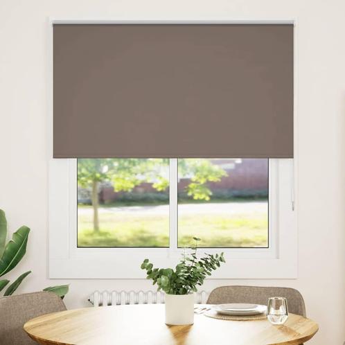 vidaXL Rolgordijn verduisterend koffie 140x150 cm, Huis en Inrichting, Stoffering | Gordijnen en Lamellen, Bruin, Nieuw, Verzenden