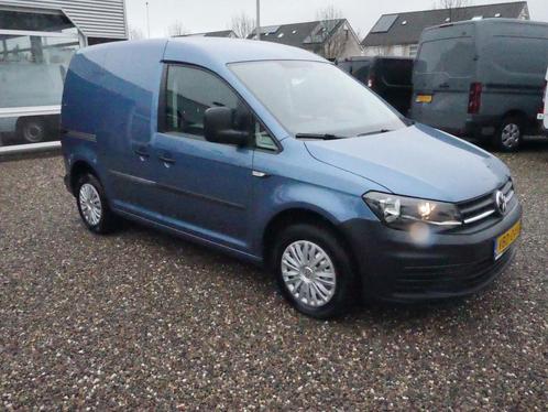 Volkswagen Caddy 2.0 TDI 75PK, L1, Airco, Auto's, Bestelauto's, Dealer onderhouden, Lease, Zwart, Handgeschakeld, Overige kleuren