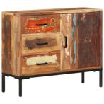 vidaXL Dressoir 88x30x73 cm massief gerecycled hout, Huis en Inrichting, Kasten | Dressoirs, Verzenden, Nieuw, 50 tot 100 cm, 25 tot 50 cm