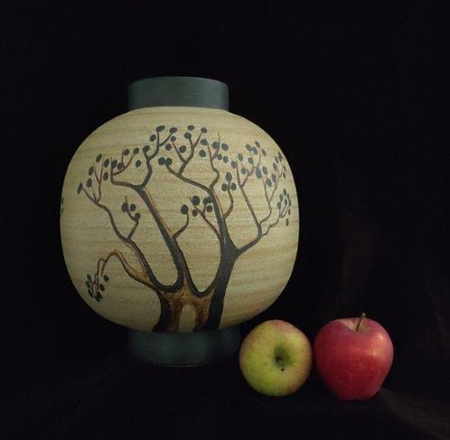 Sgrafo - Peter Müller - Vaas - 3124 - Klei - Japandi-stijl,, Antiek en Kunst, Kunst | Designobjecten