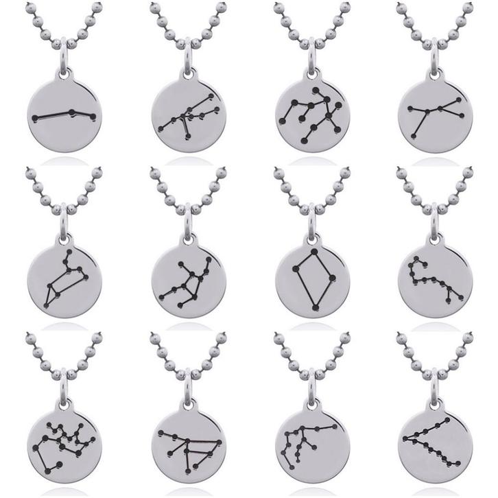 Zilveren sterrenbeeld ketting, Sieraden, Tassen en Uiterlijk, Kettingen, Nieuw, Verzenden