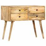 vidaXL Dressoir 85x40x71 cm massief mangohout, Verzenden, Nieuw, 50 tot 100 cm, 25 tot 50 cm