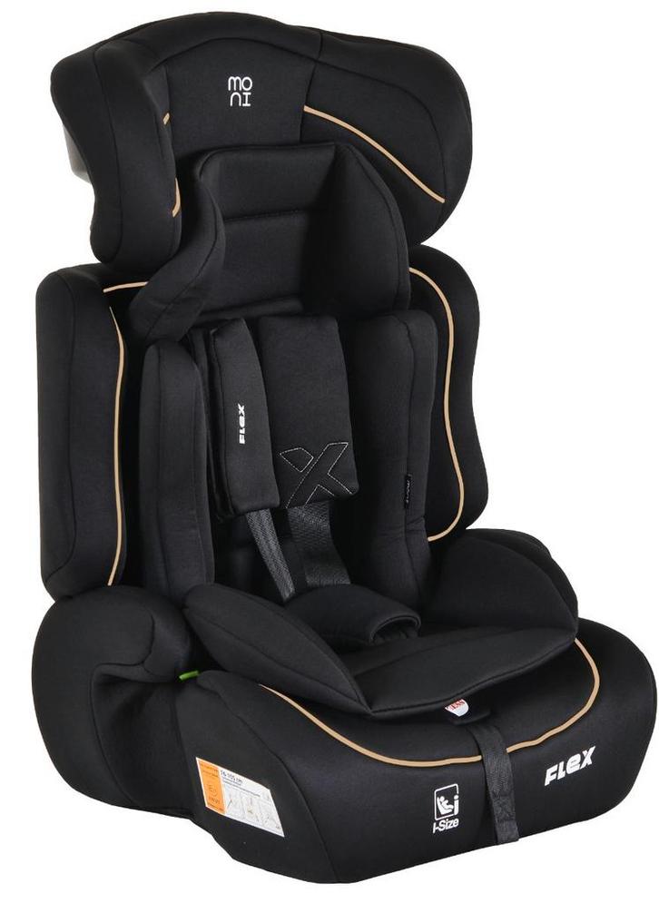 Moni Flex Beige 76-150 cm i-Size Autostoel, Kinderen en Baby's, Autostoeltjes, Nieuw, Autogordel, 9 t/m 36 kg, Verzenden