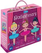 Boek: Ballerinas - Boek + puzzel + 10 figuren - (als nieuw), Verzenden, Zo goed als nieuw