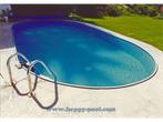 Happy Pool Ovaal inbouwbad 150 cm diep, Nieuw, Verzenden