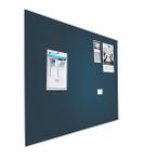 Prikbord bulletin - Zwevend - 120x180 cm  - Blauw