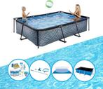 EXIT Zwembad Stone Grey  Frame Pool 300x200x65 cm  Zwembad, Tuin en Terras, Zwembaden, Verzenden, 200 tot 300 cm, 80 tot 120 cm